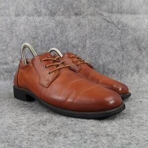 Josmo Shoes Boys 3 Oxford Classic Brown Derby Square Toe Youth Formal Event Kids